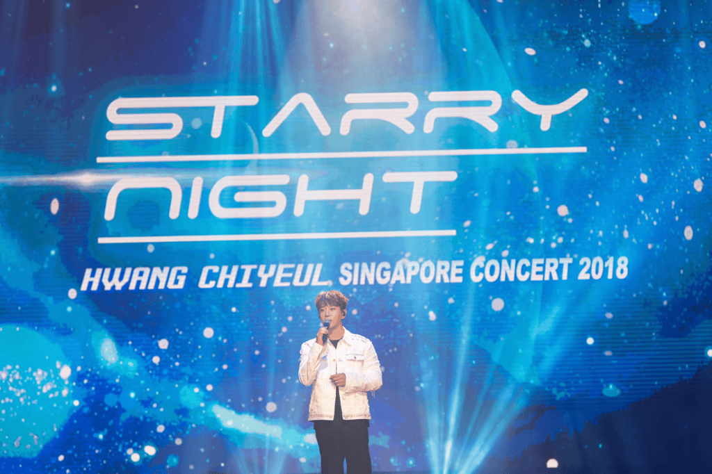 Hwang Chi Yeul returns to Singapore with a night of priceless moments and all-rounded performance!